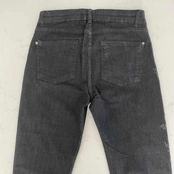 Dolcezza Slim Fit Skinny Leg 5 Pocket Cotton Poly Blend Jeans Black Sz 6 NWT - Picture 10 of 14